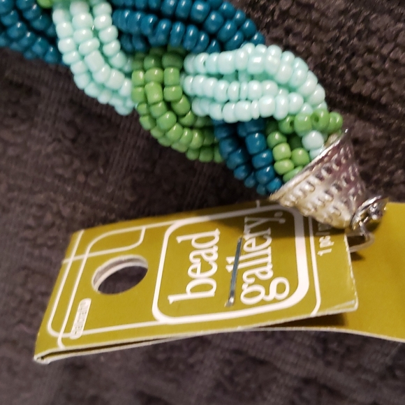 Bracelets  glass beads set of 2 new - Picture 5 of 6